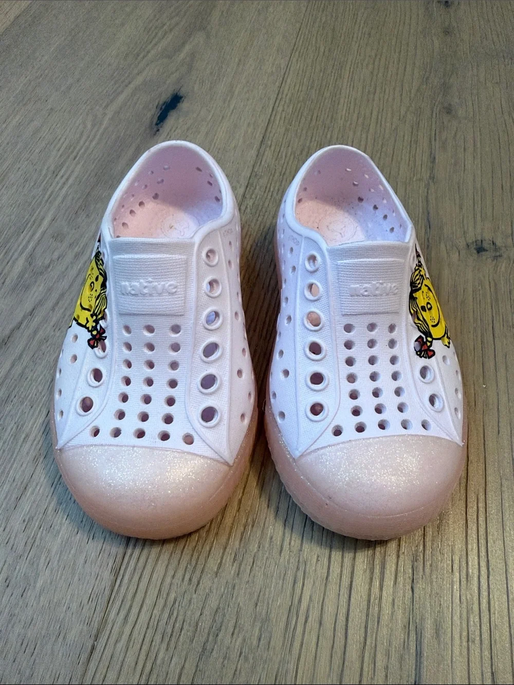 Little Miss Sunshine Native Toddler Kids Light Pink Shoes